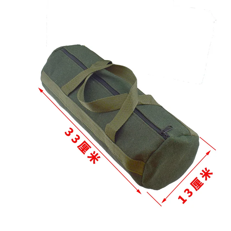 1pcs! Durable Thicker Canvas Tool Pouch for Electrical Tool Storage Organizer Portable Instrument Case Tote Bag 5