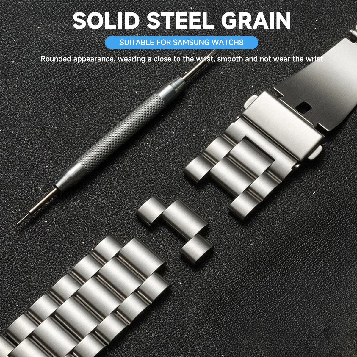 Stainless Steel Metal Watch Band Bracelet