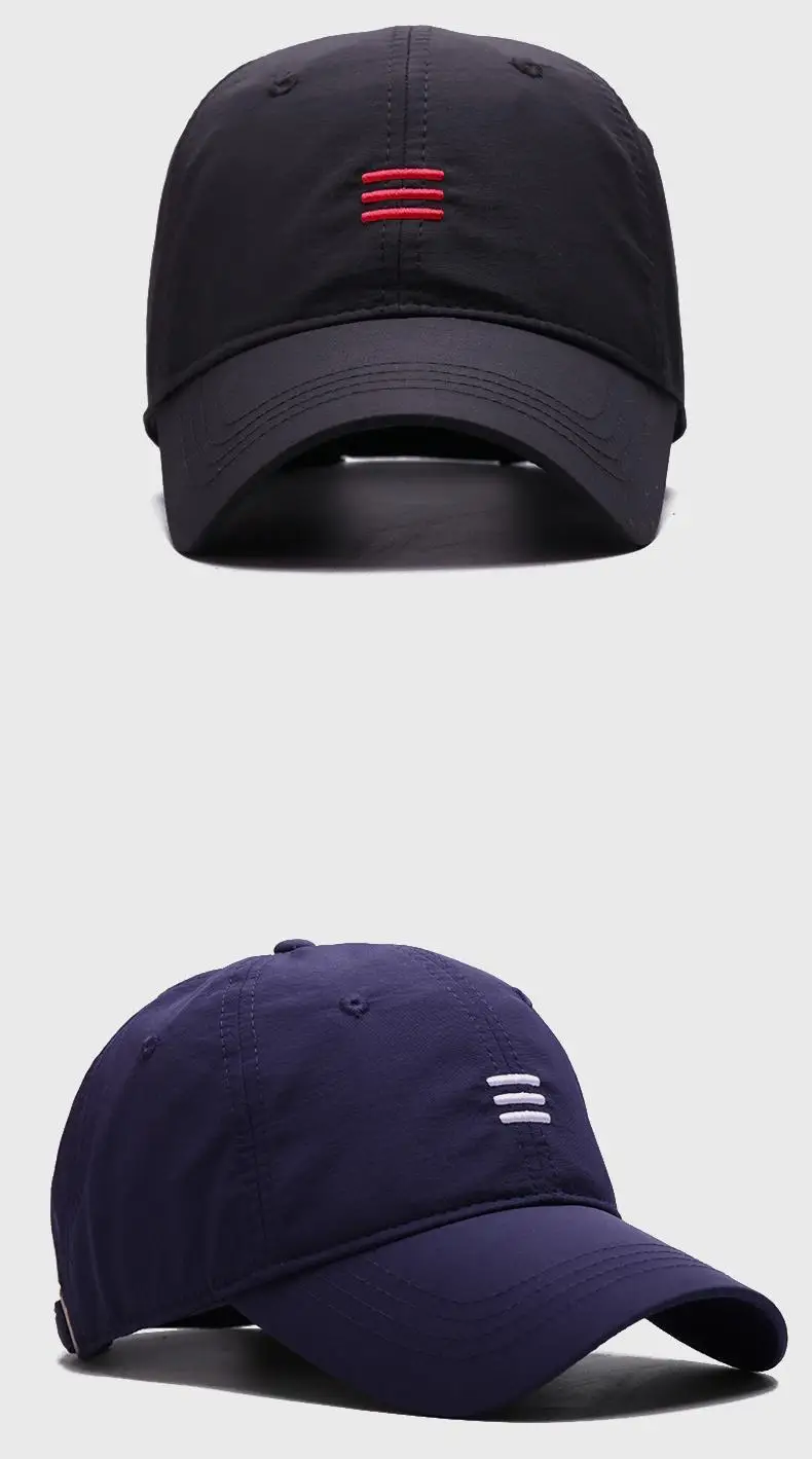 Oversize Big Head Man Plus Size Baseball Cap Spring Summer Thin Fabric Mesh Sun Hat Male Snapback M 55-59cm L 60-64cm