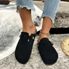 Cork Footbed Clogs for Women Men Fashion Leather Mules Comfort Potato Shoes with Arch Support Indoor Outdoor Flat Slides 1
