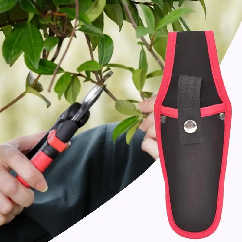 Gardening Scissors Bag Canvas Pruner Sheath Protective cover Pruning Scissor Case Sheath Portable Holster Pruner Tool Bag