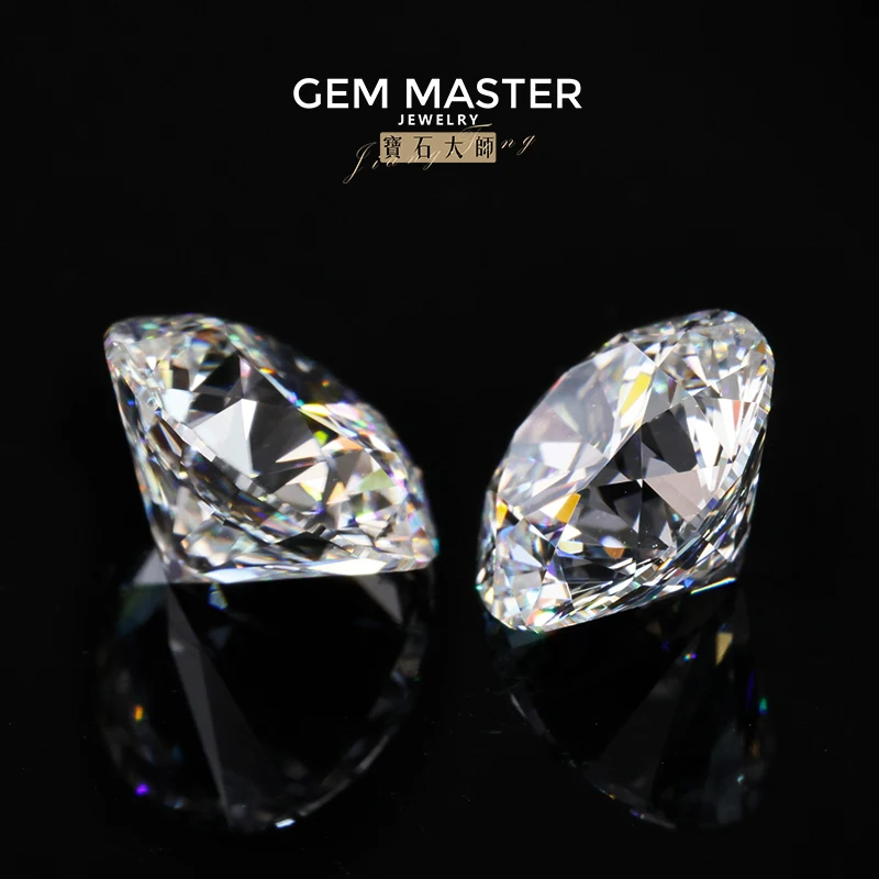 IGI GIA certificate Lab Grown Diamond Round Brilliant Cut DEFG VVS Loose Diamond 1ct 2ct 3ct CVD HPHT Lab Diamond Custom shape 6
