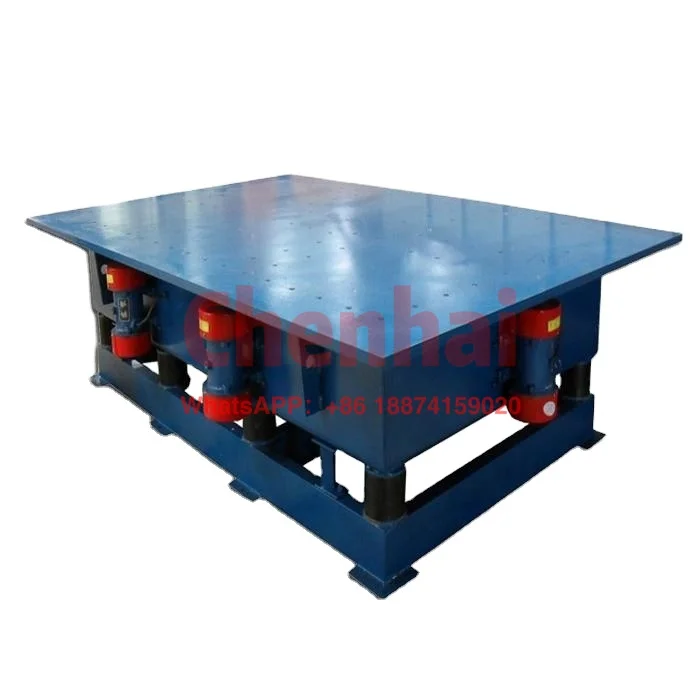 

interlock Concrete Mold table vibrator For Tile/vibrating table for mold