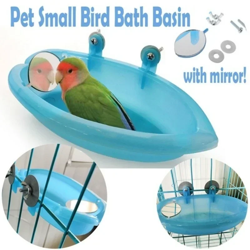 Bird Bath Mirrored Bird Bath