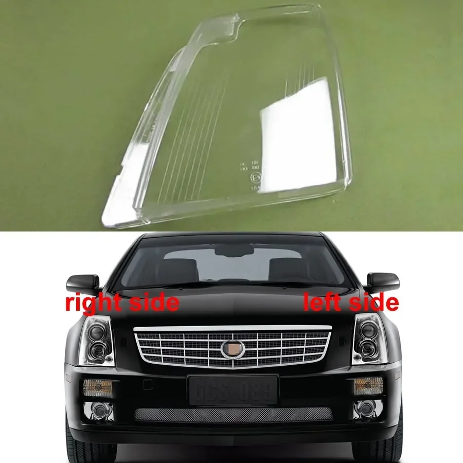

For Cadillac SLS 2007 2008 2009 2010 2011 2012 Transparent Headlamp Cover Lamp Shade Headlight Shell Lampshade Lens Plexiglass
