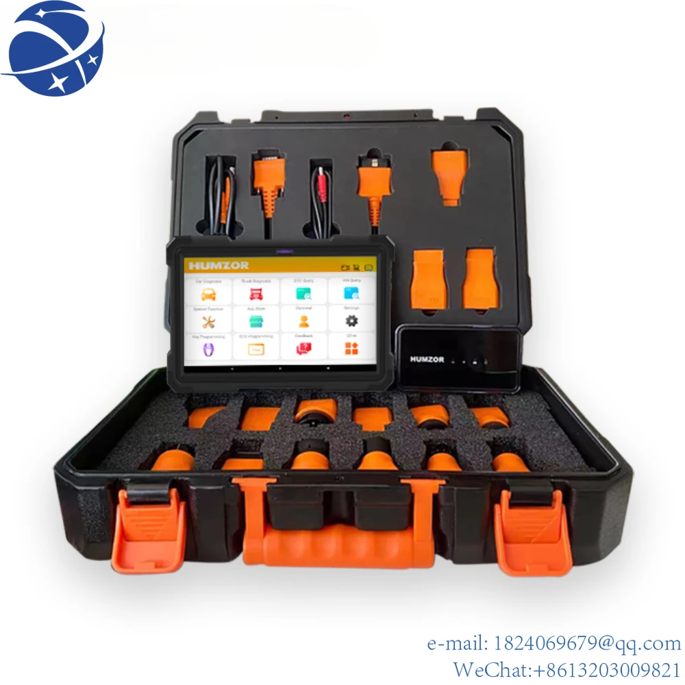 

Hot Sales Humzor NS666S Android Car Diagnostic Tool Key Programming 24v Trucks Diagnostic Scan Tool
