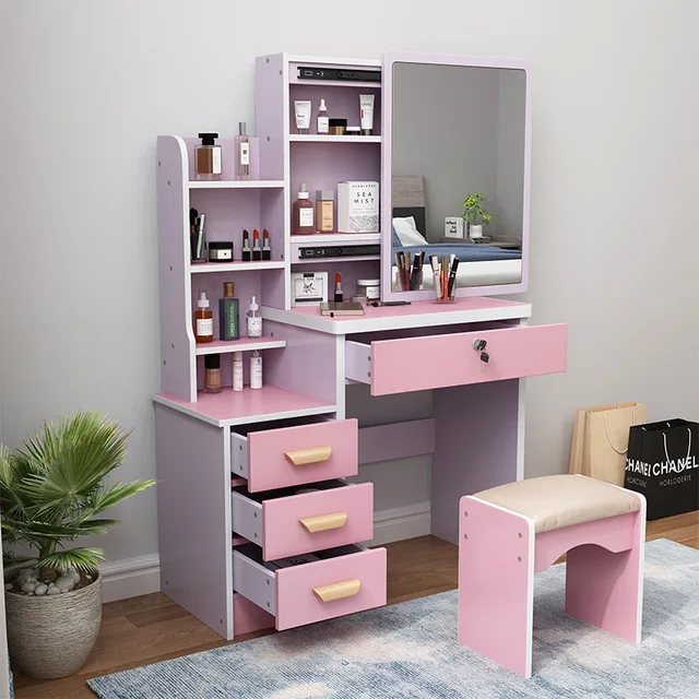 Modern Pink Dressing Table