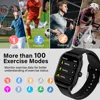 LAXASFIT H9 Smart Watch Men Women Sports Fitness Tracker 2.01 inch HD Screen Bluetooth Talking Smart Watch For Android IOS 6