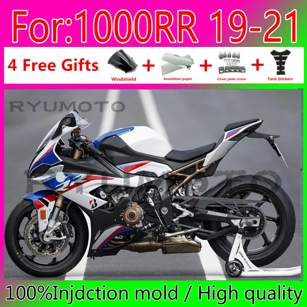 

Motorcycle Injection Mold Fairing For BMW S1000RR 2019 2020 Fairings Kit Bodywork ABS Plastic For BMW S1000RR 19 20