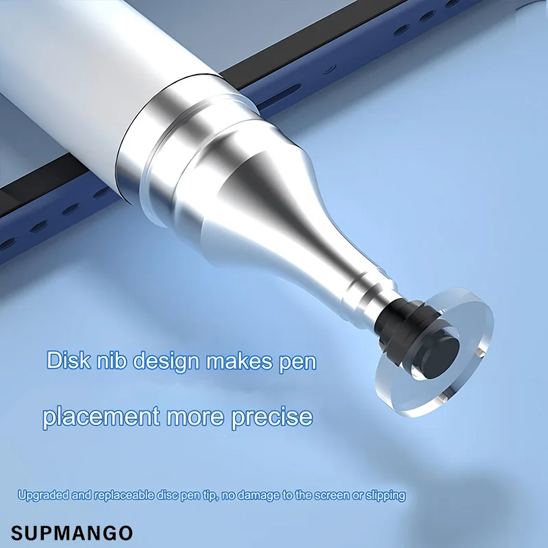 Stylus Pen 2 In 1 For Cellphone Tablet Capacitive Touch Pencil For Universal Android Phone Drawing Screen