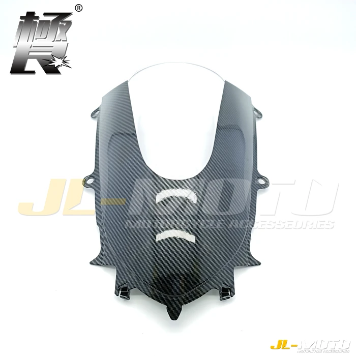 

Carbon Fiber Painted Motorcycle Front Windshield Windscreen Fit For YAMAHA YZF600 R6 2017 2018 2019 2020