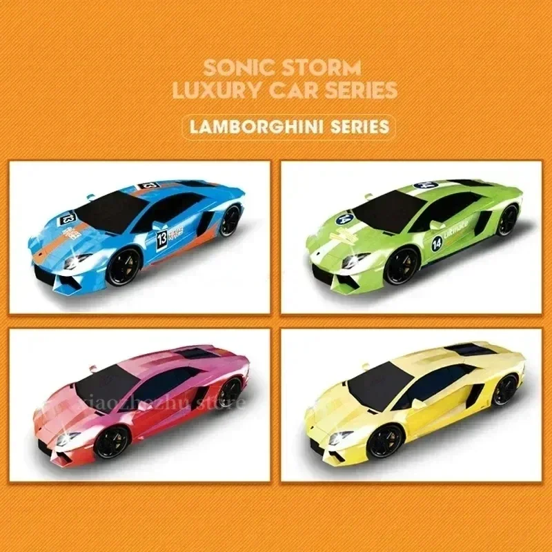 Electric Race Track Car 1:64 Accessories Toy Remote Control Car Autorama Circuit Voiture Railway Slot Vehicle Kids Birthday Gift 5