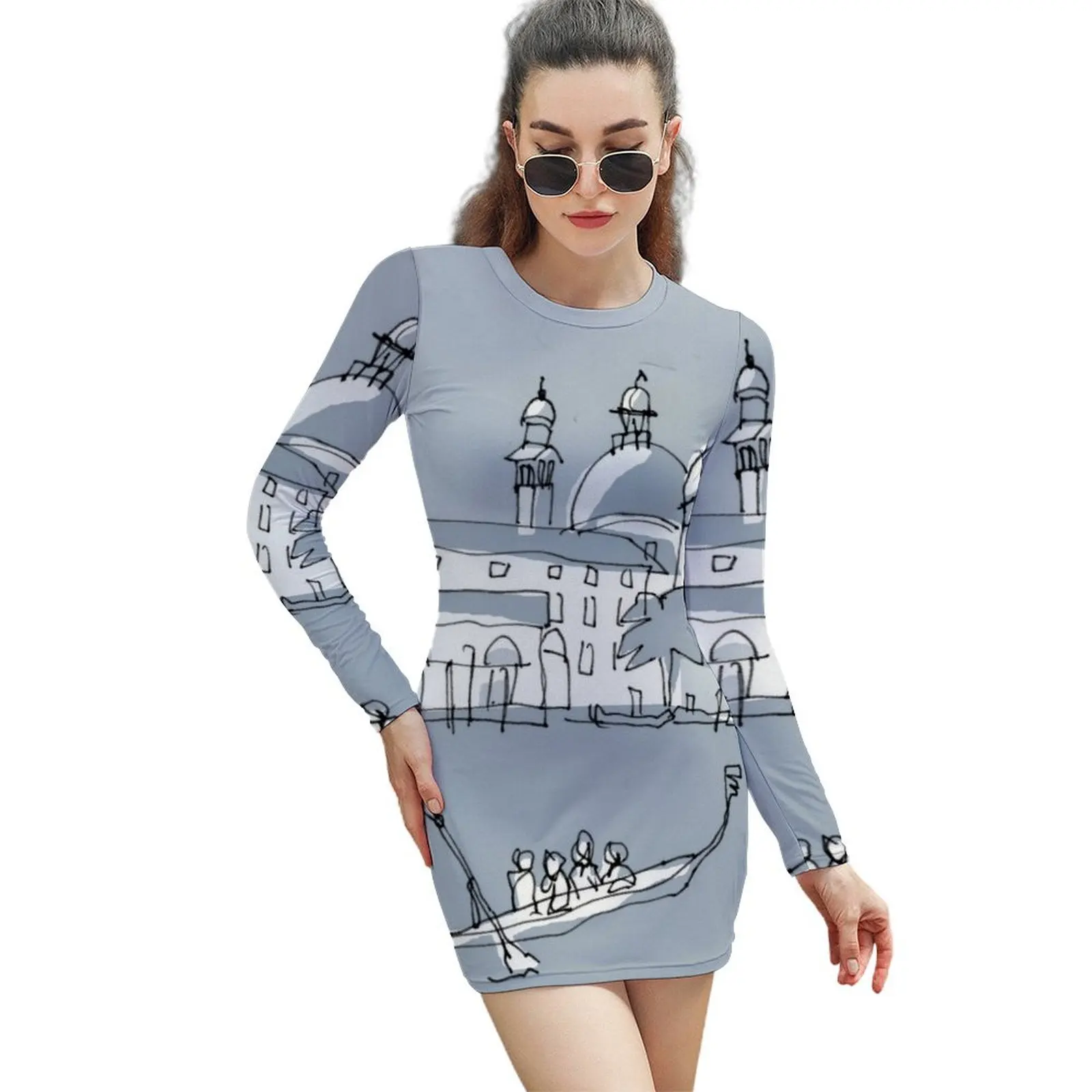 

Venice Long-Sleeved Sheath Dress Dress woman Woman clothes