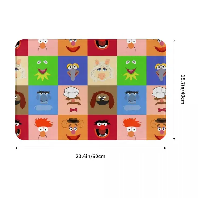 Muppets Doormat Szőnyeg Lábfürdő Nem Csúszás Wc Erkély Szalon Tartós Mosható - Image 3