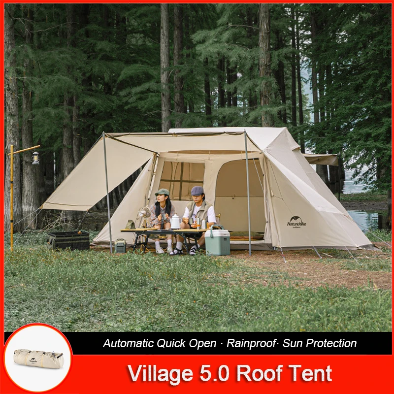 Naturehike-Village 5.0アップグレードされたスノースカートタイプ