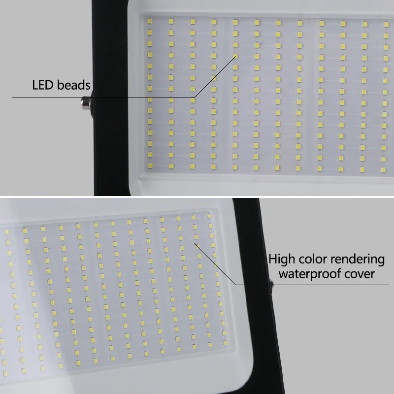 LED Flood Light Spotlight RGB LED Floodlight Projector Outdoor Lighting Waterproof Wall Garage Gym Landscape Lighting AC220V led flood light