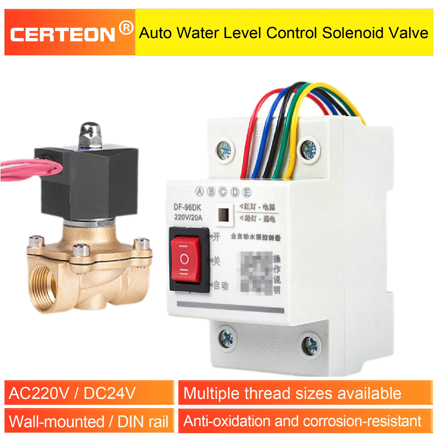 Wasserdurchflussschalter HT-200 – G3/4-G1/2, Eins Produktbild-Vorschau 2
