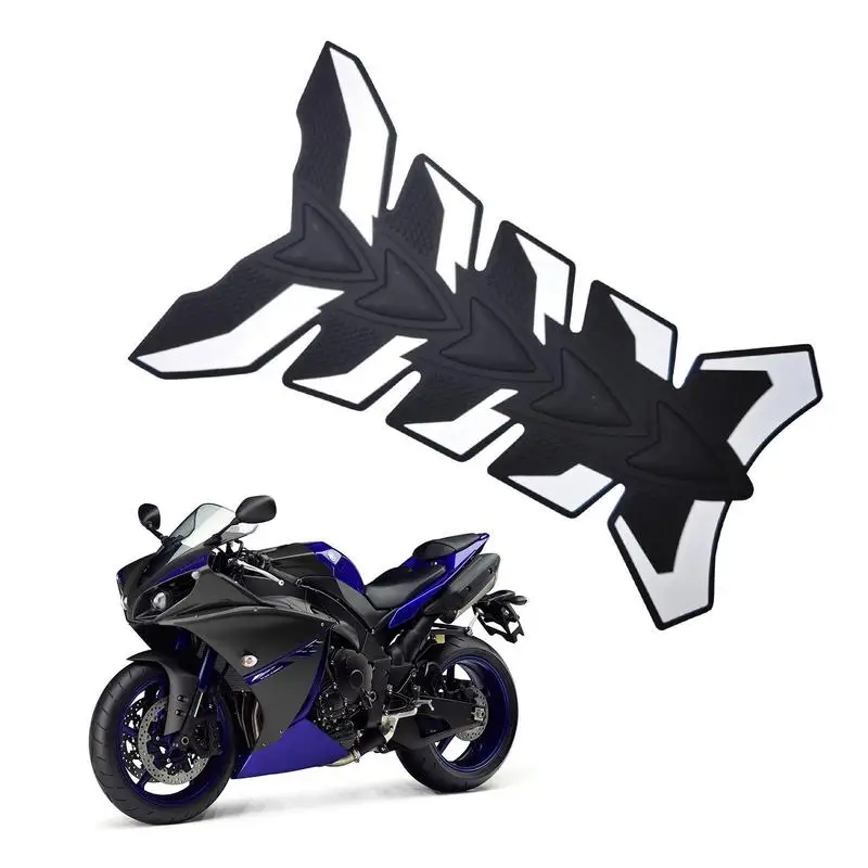 Motorcycle Fuel Tank Sticker 3D Protector Fuel Tank Decal Self-Adhesive Anti Scratch Fuel Tank Pad Protector Styling Decals