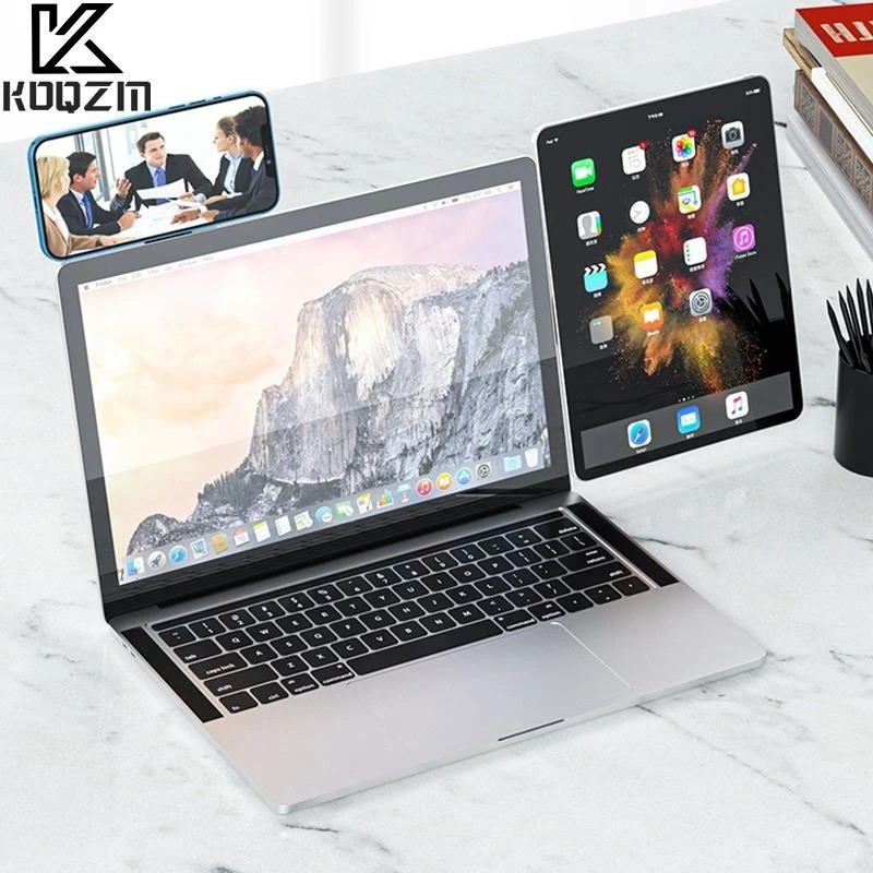 iphone stand Mobile Phone Bracket 2 In 1 Laptop Expand Stand Notebook Desktop Holder Computer Notebook Accessories mobile holder for tripod