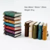 Genuine Leather Traveler's Notebook Handmade Diary Cowhide Pocket Planner Notebooks for Students Stationery 2