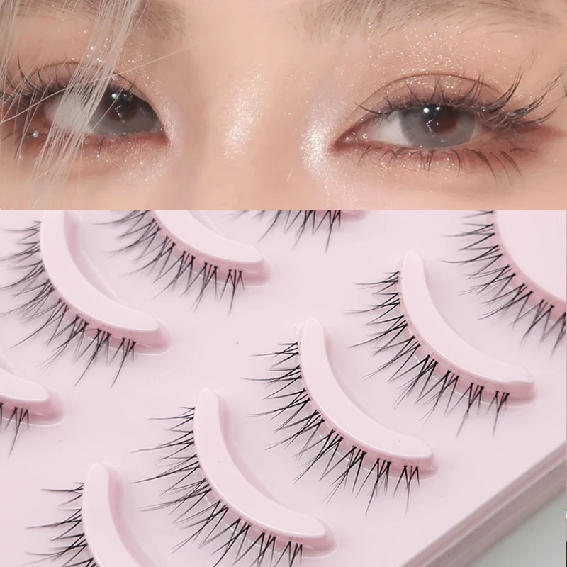 Soft Natural Thick Manga False Eyelashes