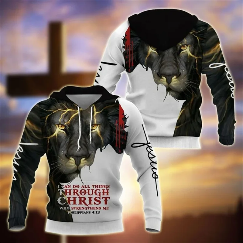 thumbnail image 1 of Sudadera con capucha con estampado 3D de Jesús cristiano bendiga a todos para hombres, sudaderas con capucha con gráfico de crucifijo, sudaderas con capucha para niños, sudadera con capucha genial de, 1 of 5
