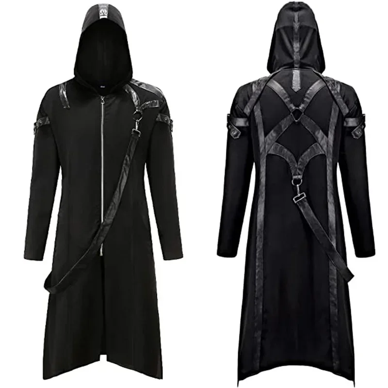 

Halloween medieval gothic retro jacket man