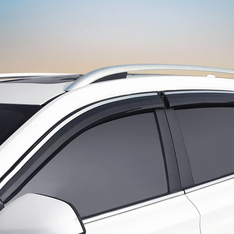 

2014-2021 Dongfeng Nissan Qijun солнечные и дождливые ветрозащитные щитки от дождя и бровей дождевые полоски и дождевые щитки Qijun
