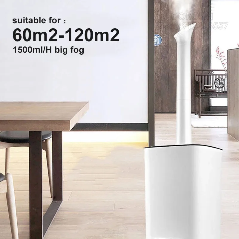 H 600 Commercial Air Humidifier 1500ml H Large Fog Mist Maker Intelligent Humidity Setting 16l Tank Water Diffuser For Planting Aliexpress