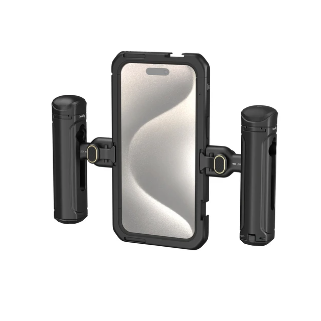 SmallRig Mobile Video Kit (Dual Handheld) for iPhone 15 Pro 4397