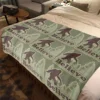Bigfoot Savage Blanket Cool Graffiti Gorilla Blanket Camping Sofa Bed Blanket Lightweight Soft Flannel Bedspread Warming Cover 3
