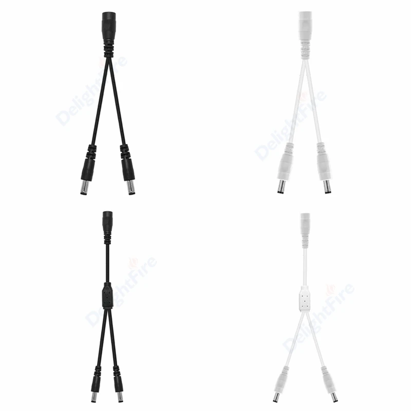 WATERBELINE Câble Répartiteur D'alimentation 5,5 X 2,1 Mm Vers 5,5 X 2