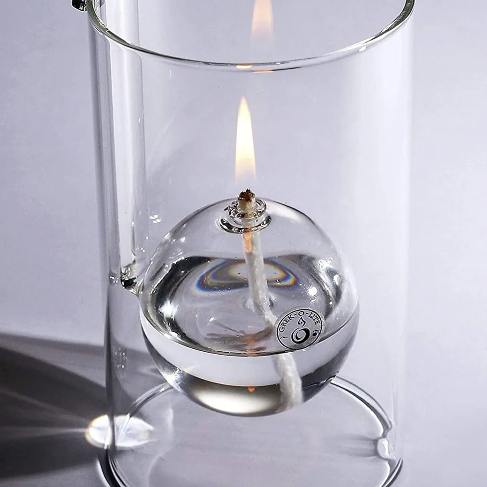 

50pcs Oil Lamp Core 1/4 Round Cotton S 6.7\" Kerosene Lantern Lamp Candle S Accessories And Parts Replacement Indoor Outdoor
