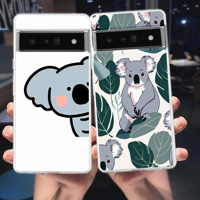 Koala Design Clear Soft TPU Phone Case