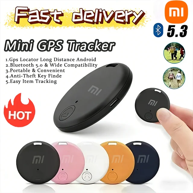 Xiaomi Bluetooth 5.3 Anti-Lost Device GPS Smart Tracker Air Tag Pet elderly Kids Wallet Tracking For IOS Android Locator ﻿2026