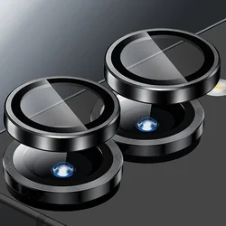 Premium Tempered Glass Camera Lens Protector - Other (Black)