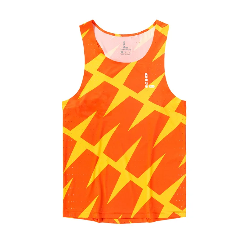 Summer Basketball Soft Fabric Seamless Marathon Running Sport Vest Top Track Field Training jersey shirt