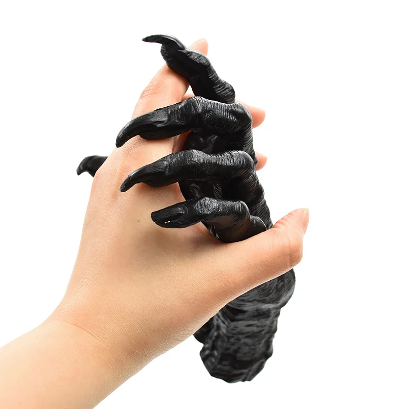 Halloween Gothic Hexe Hand Statue Home Wand Schlüssel Schmuck Kleiderbügel DIY Kunst Harz Skulptur Halloween Party Dekoration Horror Requisiten – Detail 9
