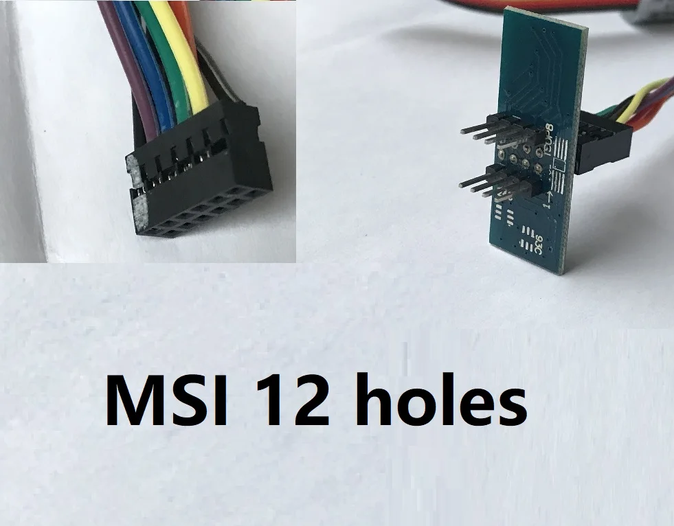 MSI 마더보드, BIOS 프리 칩 온라인 버닝 브러쉬 머신 라인 MSI JSPI1 핫 스왑