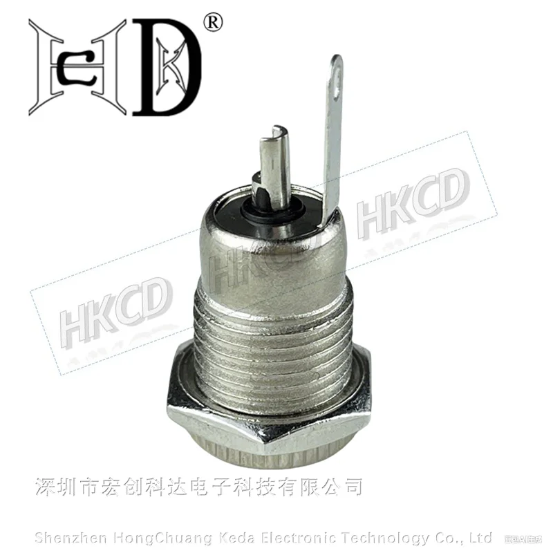 5pcs DC 소켓 DC099 환경 친화적인 스레드 방수 5.5*2.1/2.5 DC 암 소켓 10A 고전류 DC 전원 소켓