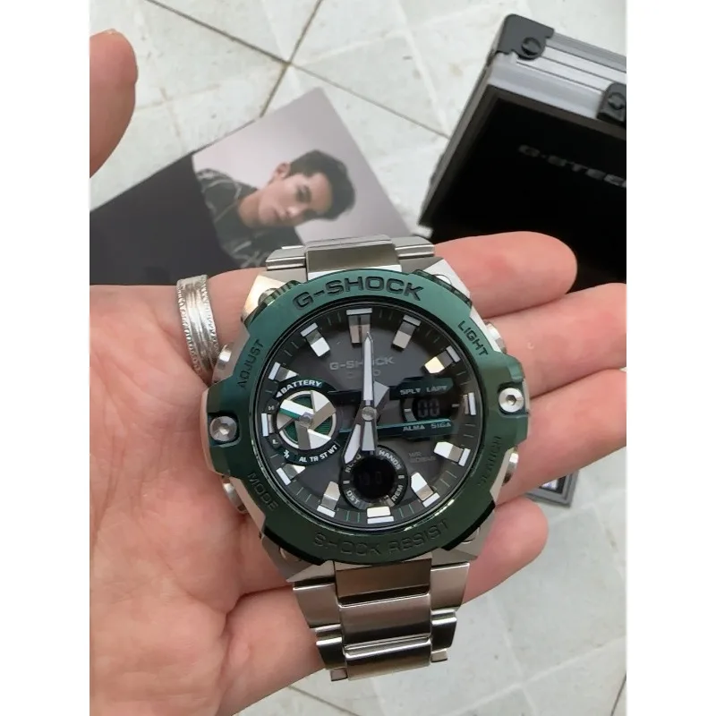 

G-SHOCK The Heart of Steel Men Digital Watch Waterproof 50M Men's Sport Wristwatches Solar Power Luminous Enviormentally Clock