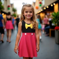 Robe d'été à lacets pour petites filles, tenue de princesse sans manches à bretelles, vêtements Cool et ventilés pour enfants de 1 à 10 ans 6