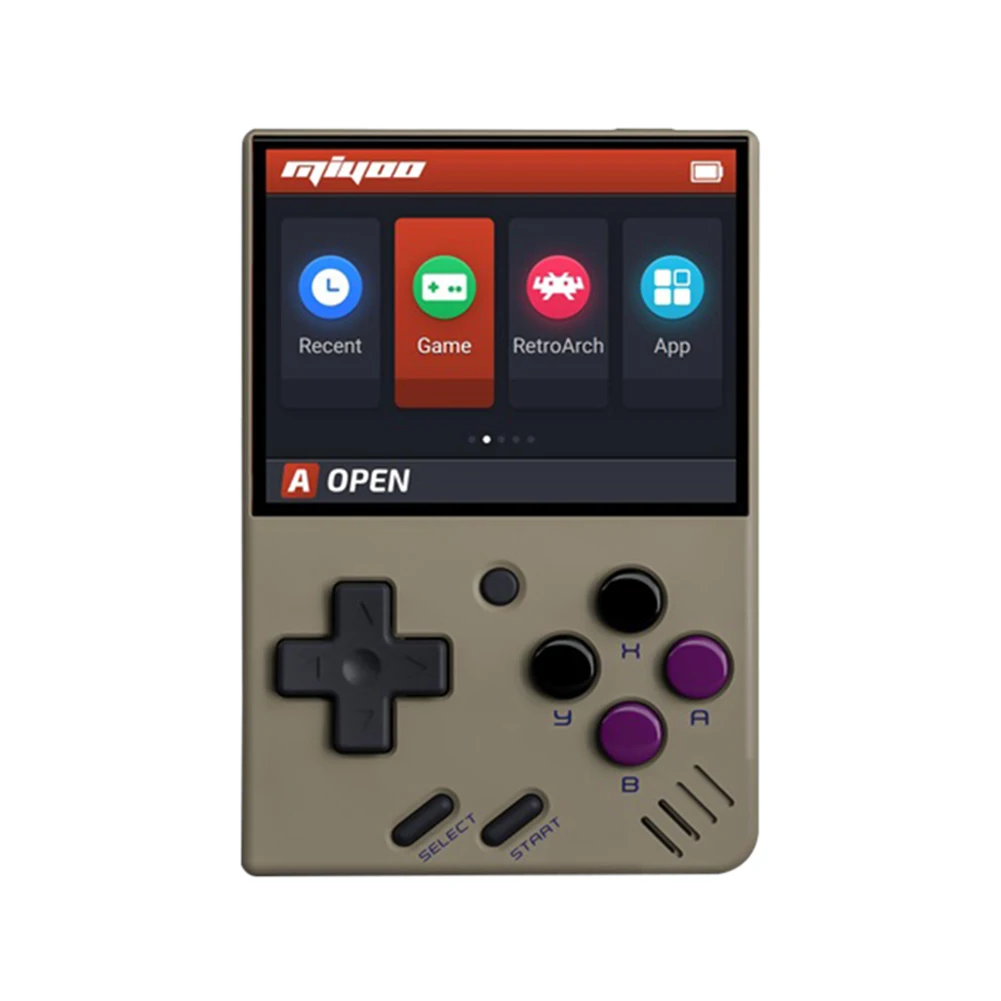 MIYOO MINI Retro Video Game Console 2.8 inch IPS Screen Portable Handheld Game Player Linux System Open Source Gaming Emulator 