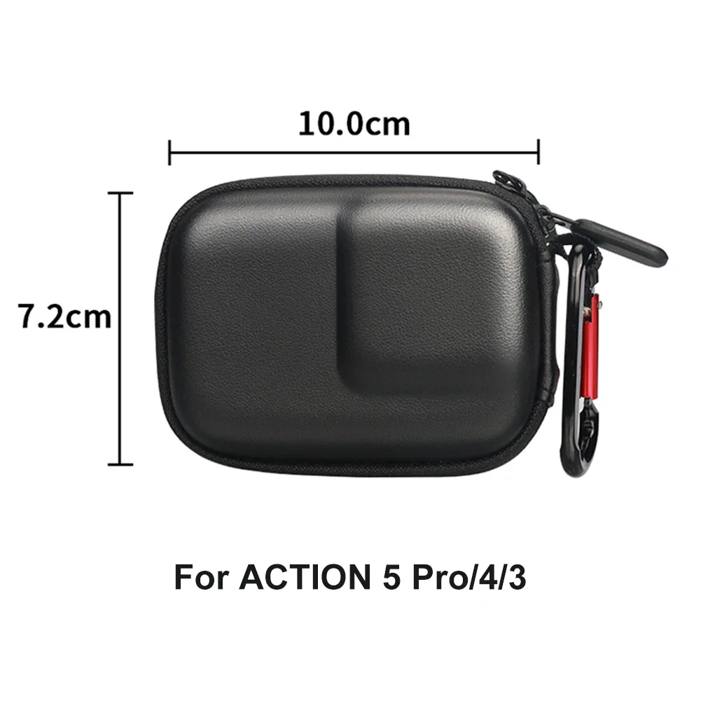 Storage Bag Case for DJI OSMO Action 5 Pro/4/3 Carrying Case for GoPro Sports Camera Portable Protective Box Mini Organizer Case