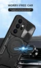 For Samsung Galaxy S21 Ultra Case Armor Magnet Holder Ring Lens Protect Phone Case For Samsung S20 S21 FE S21 + Plus Back Cover 3