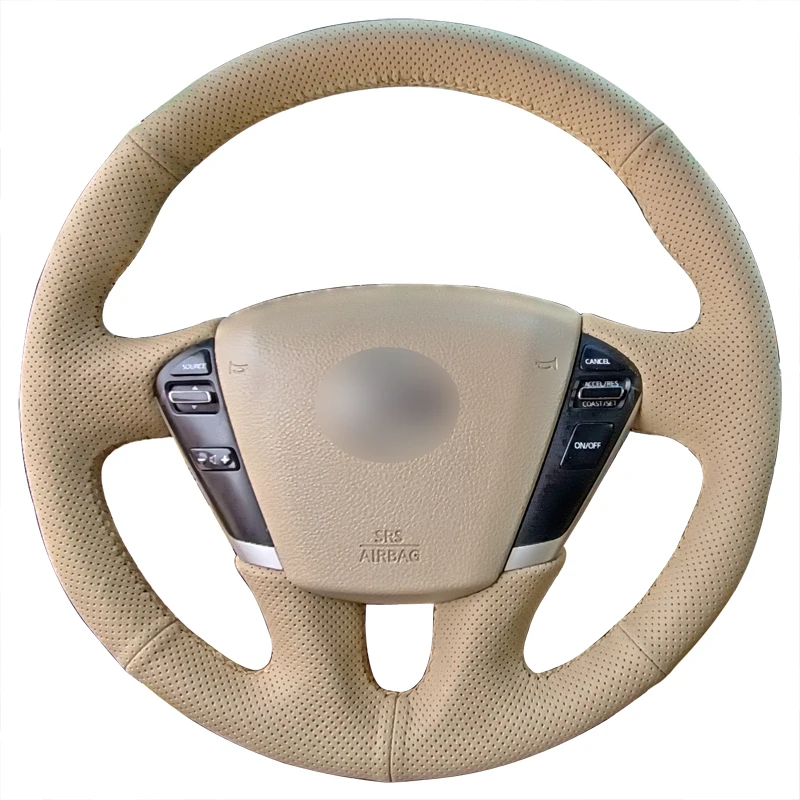 

Чехол на руль из искусственной кожи для Nissan Murano 2012 Nissan Quest, автомобильные аксессуары