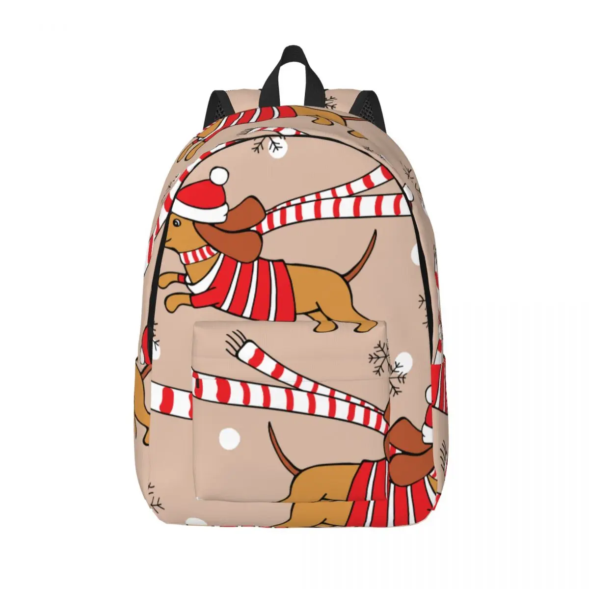 

Schoolbag Student Backpack Hipster Dachshund Puppy Pug Dog Shoulder Backpack Laptop Bag School Backpack