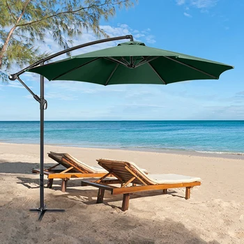 6/8 뼈 우산 캐노피, 폴리에스터 교체 파라솔, 우산 표면 방수, 태양 보호, 세척 가능 우산 액세서리 상품 이미지