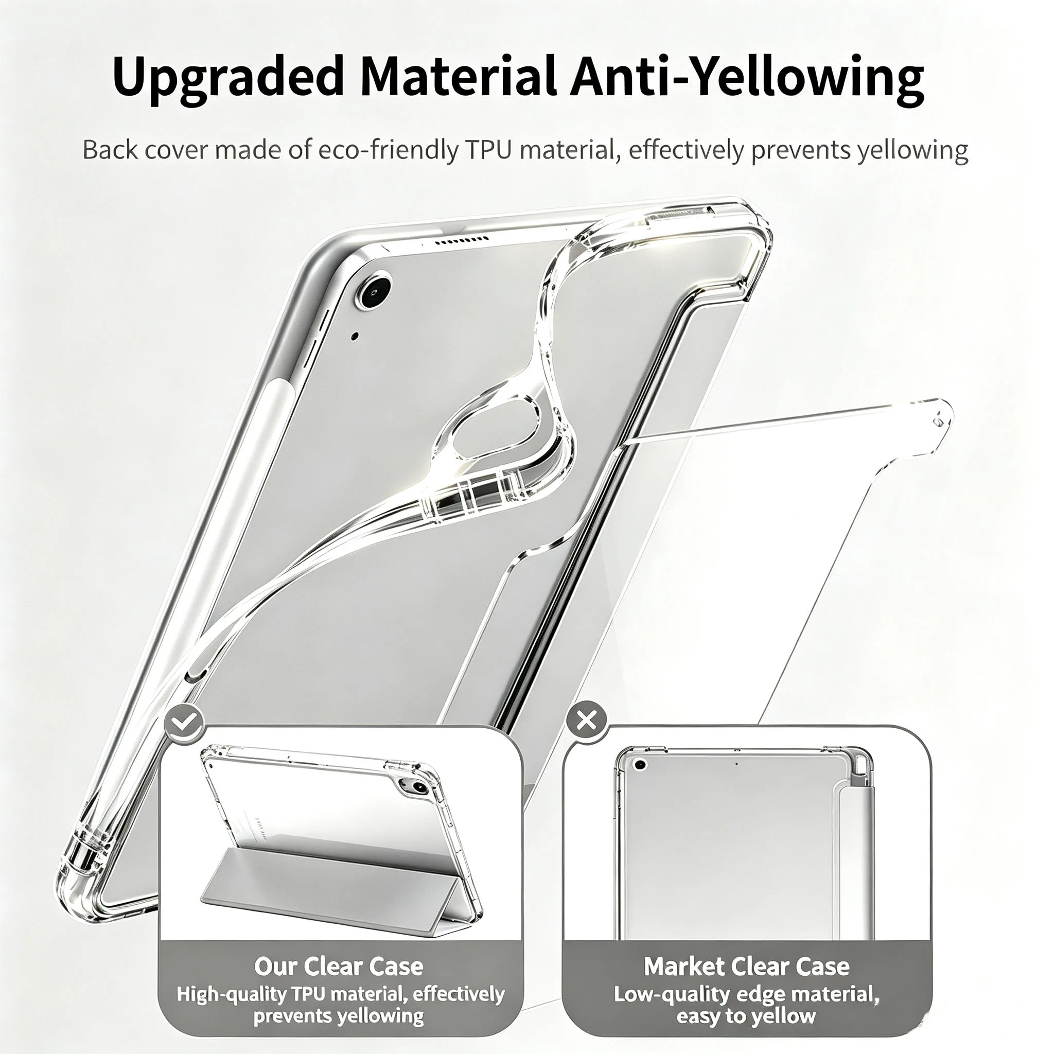 Premium Smart Cover Tablet Case - Ultra-Protective and Stylish Design