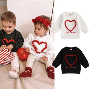 Valentine Heart Kids Sweatshirt 1